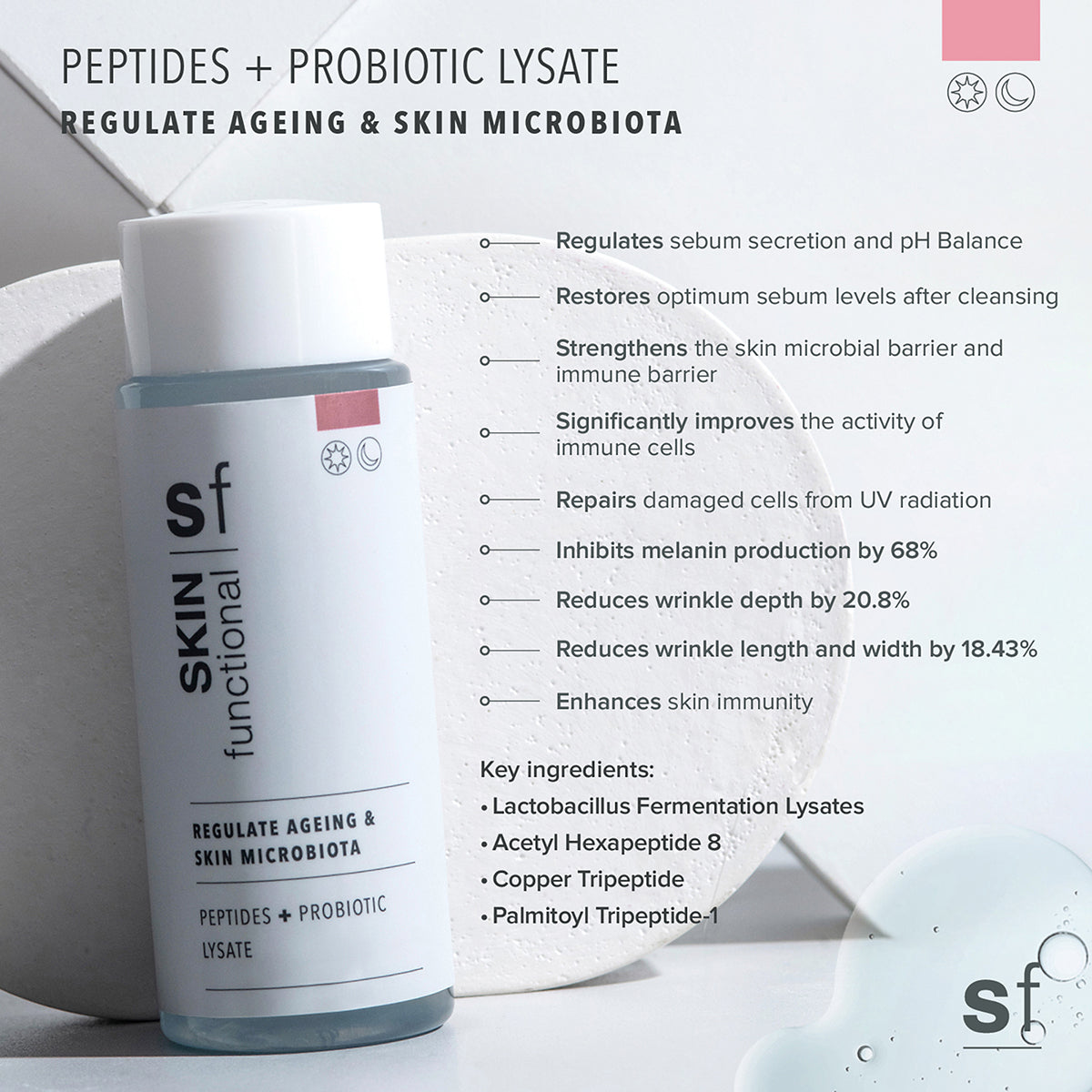 Peptides + Probiotic Lysate Tonic