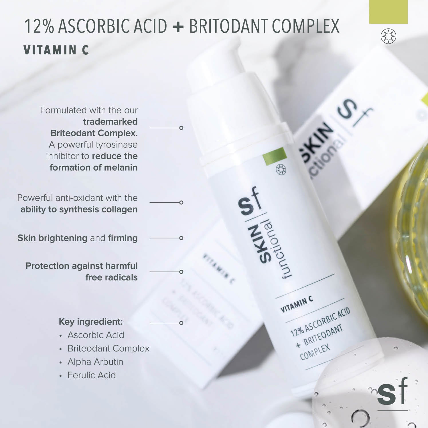 12% Ascorbic Acid + Briteodant Complex Serum
