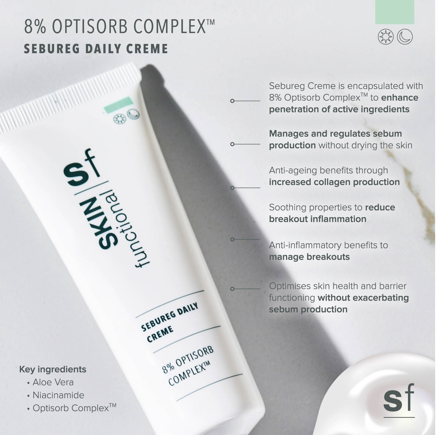 8% Optisorb Complex™ Moisturiser