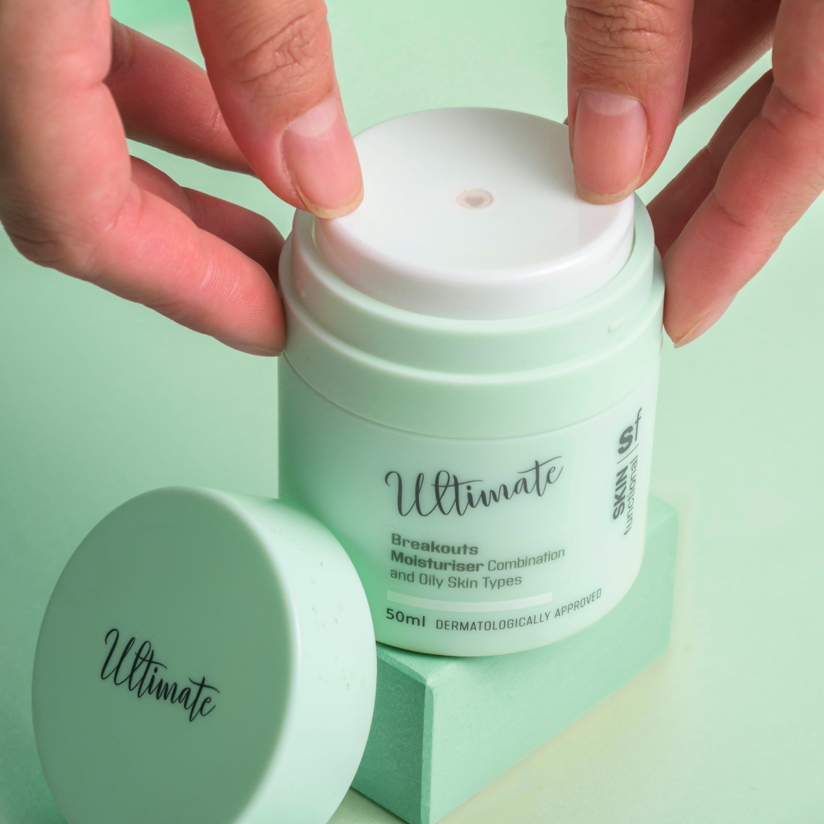 Breakouts Moisturiser Oily, Combination Skin