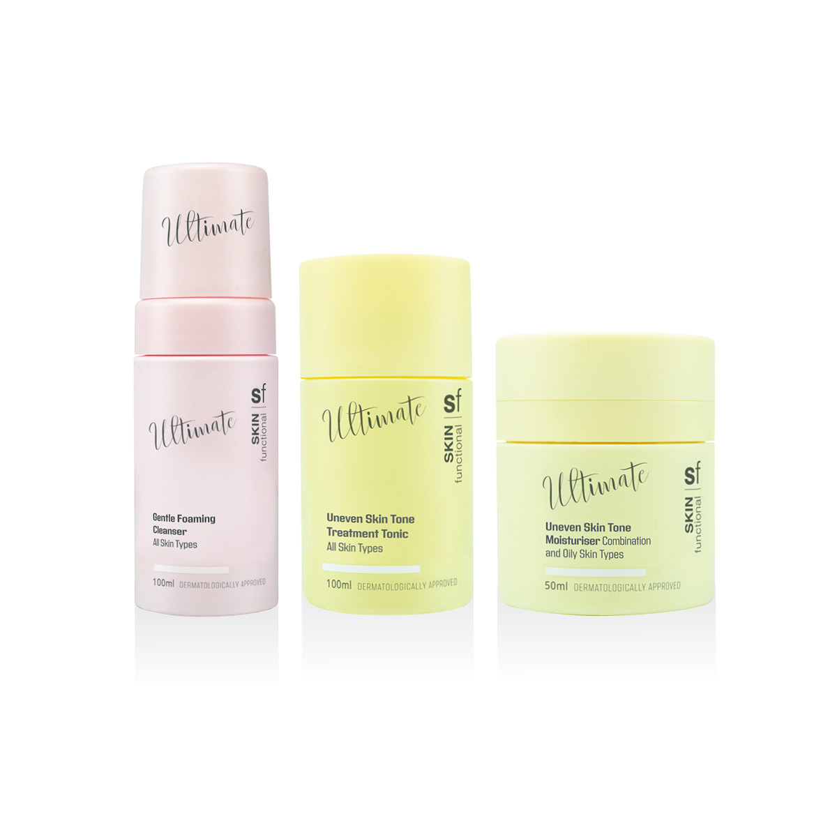 Ultimate Uneven Skin Tone Bundle, Combination Oily Skin