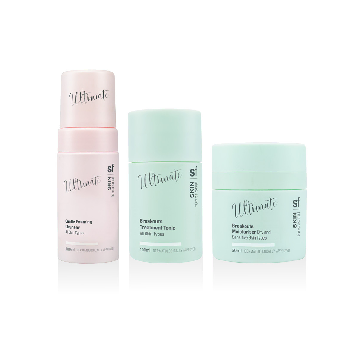 Ultimate Breakouts Bundle, Dry Sensitive Skin