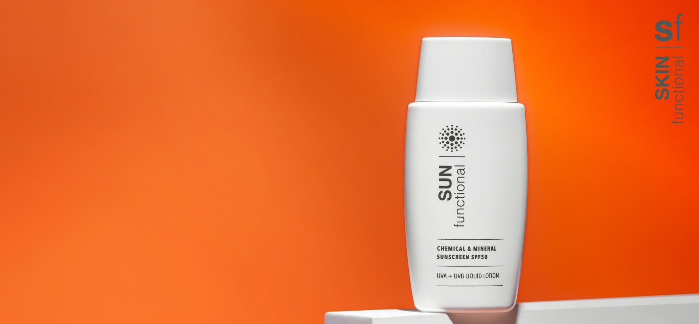 Meet SUN functional: The new SPF50 that protects and treats your skin