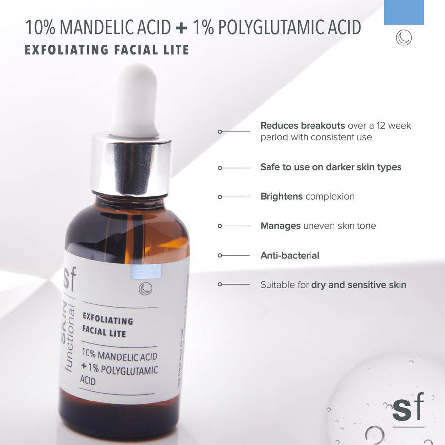10% Mandelic Acid + 1% PGA