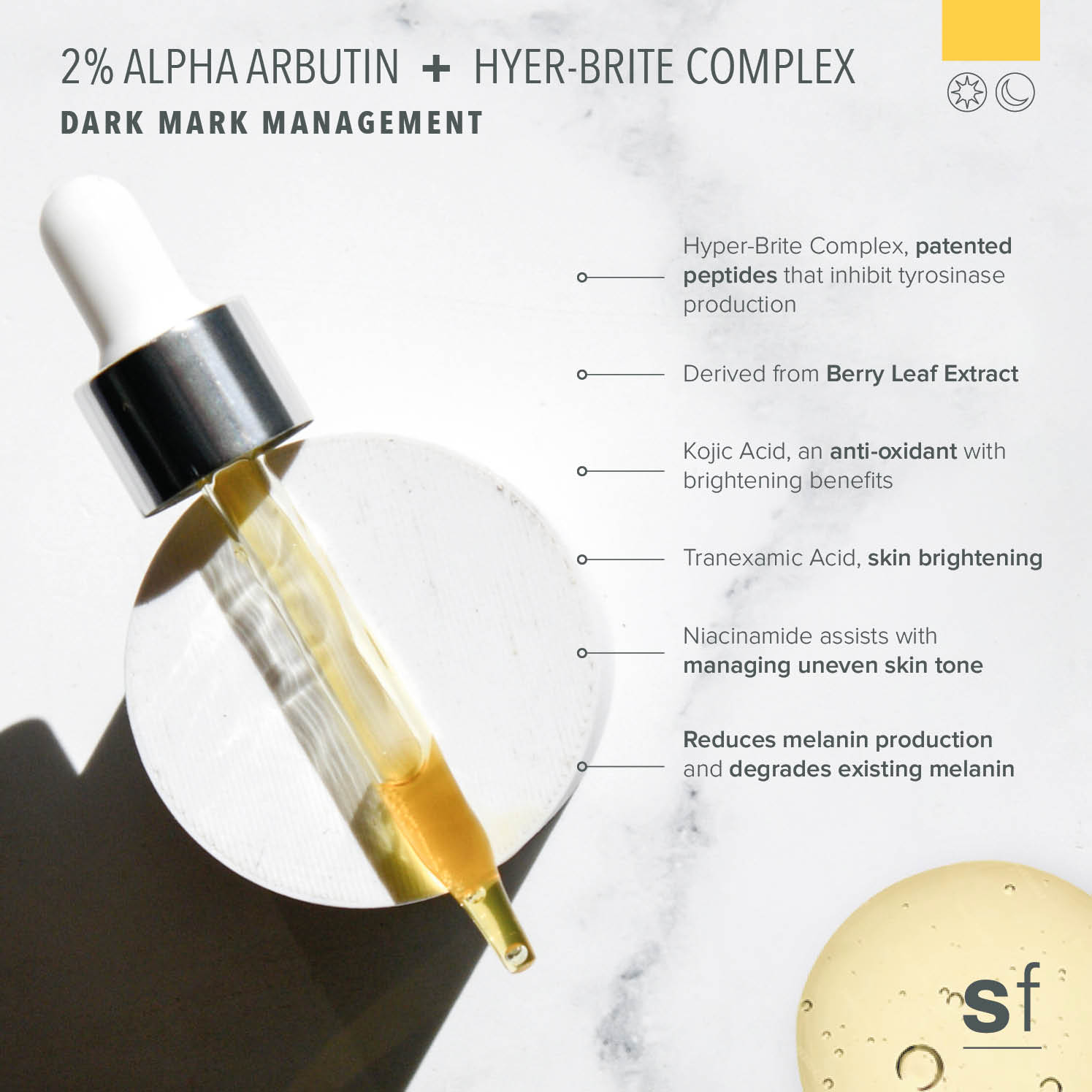 2% Alpha Arbutin + Hyper-Brite Complex – SKIN functional
