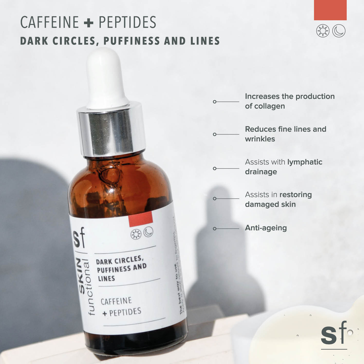 Caffeine + Peptides Serum