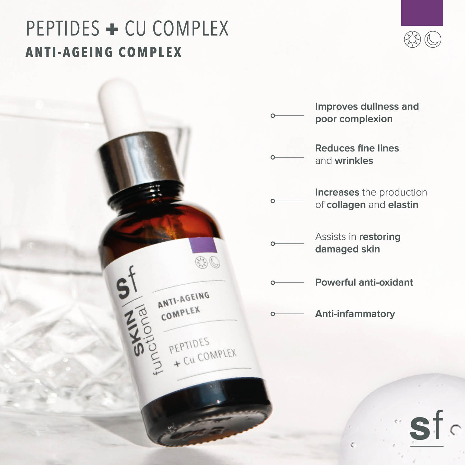 Peptides + Cu Complex Serum