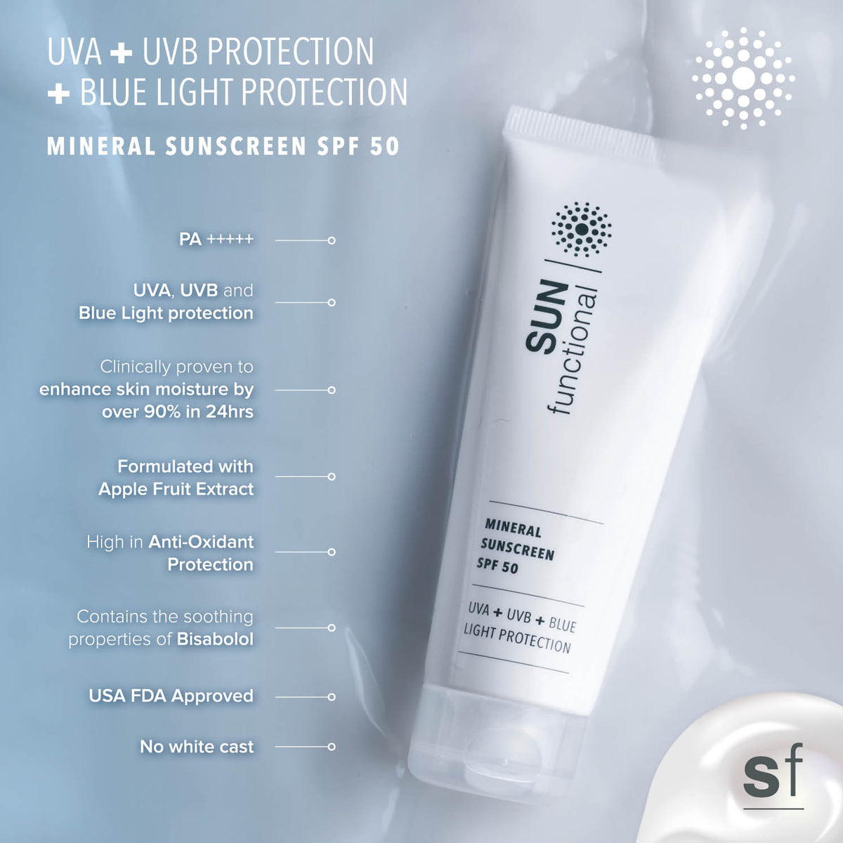 Mineral Sunscreen SPF50 | Skin Functional – SKIN functional