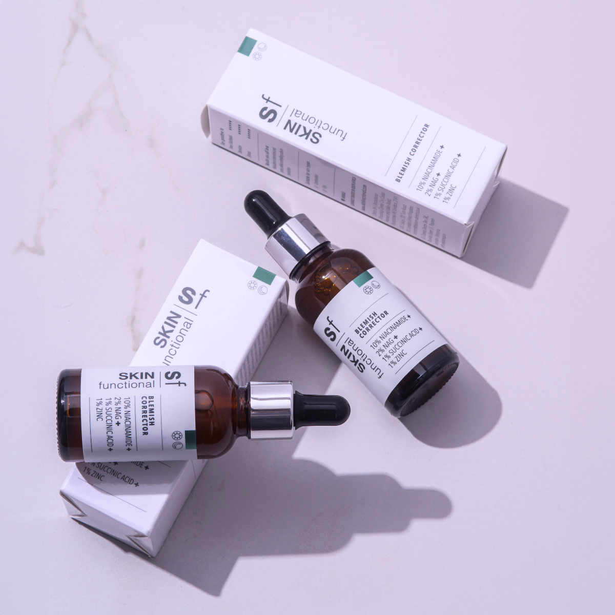 10% Niacinamide + 2% NAG + 1% Succinic Acid + 1% Zinc Serum