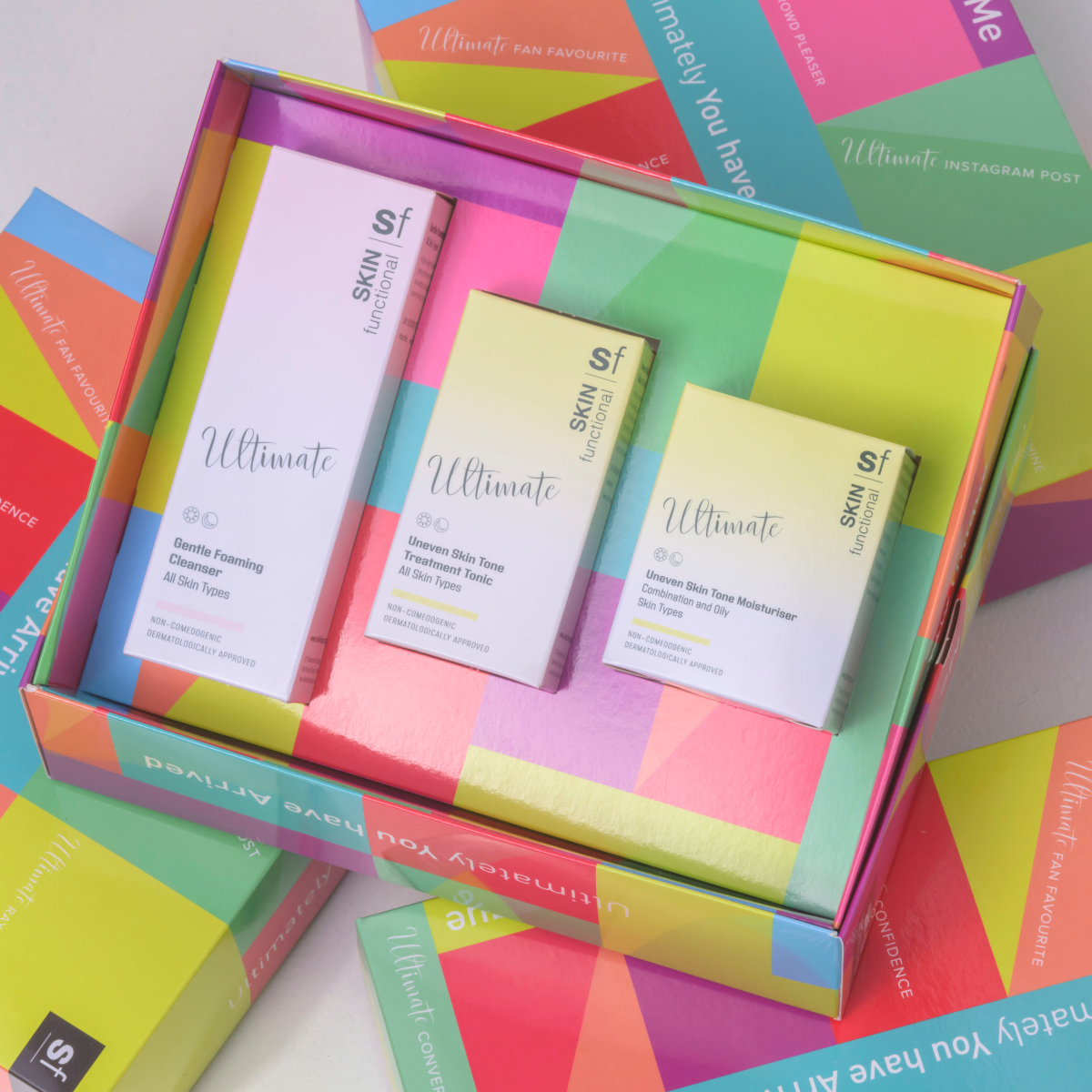 Ultimate Uneven Skin Tone Bundle, Combination Oily Skin