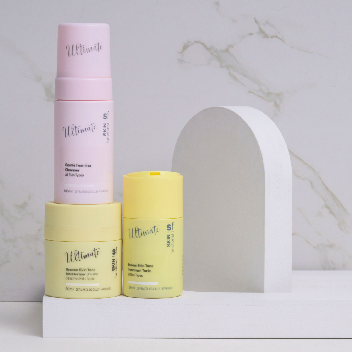 Ultimate Uneven Skin Tone Bundle, Dry Sensitive Skin