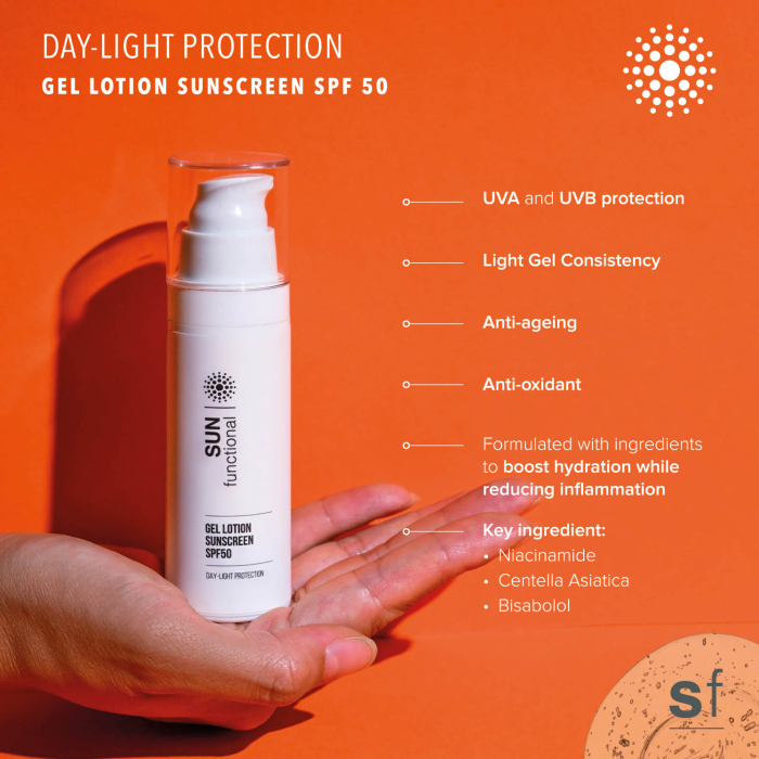 Gel Lotion Sunscreen SPF50